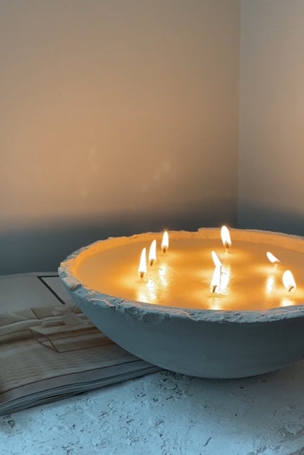 7 wick bowl candle image 4