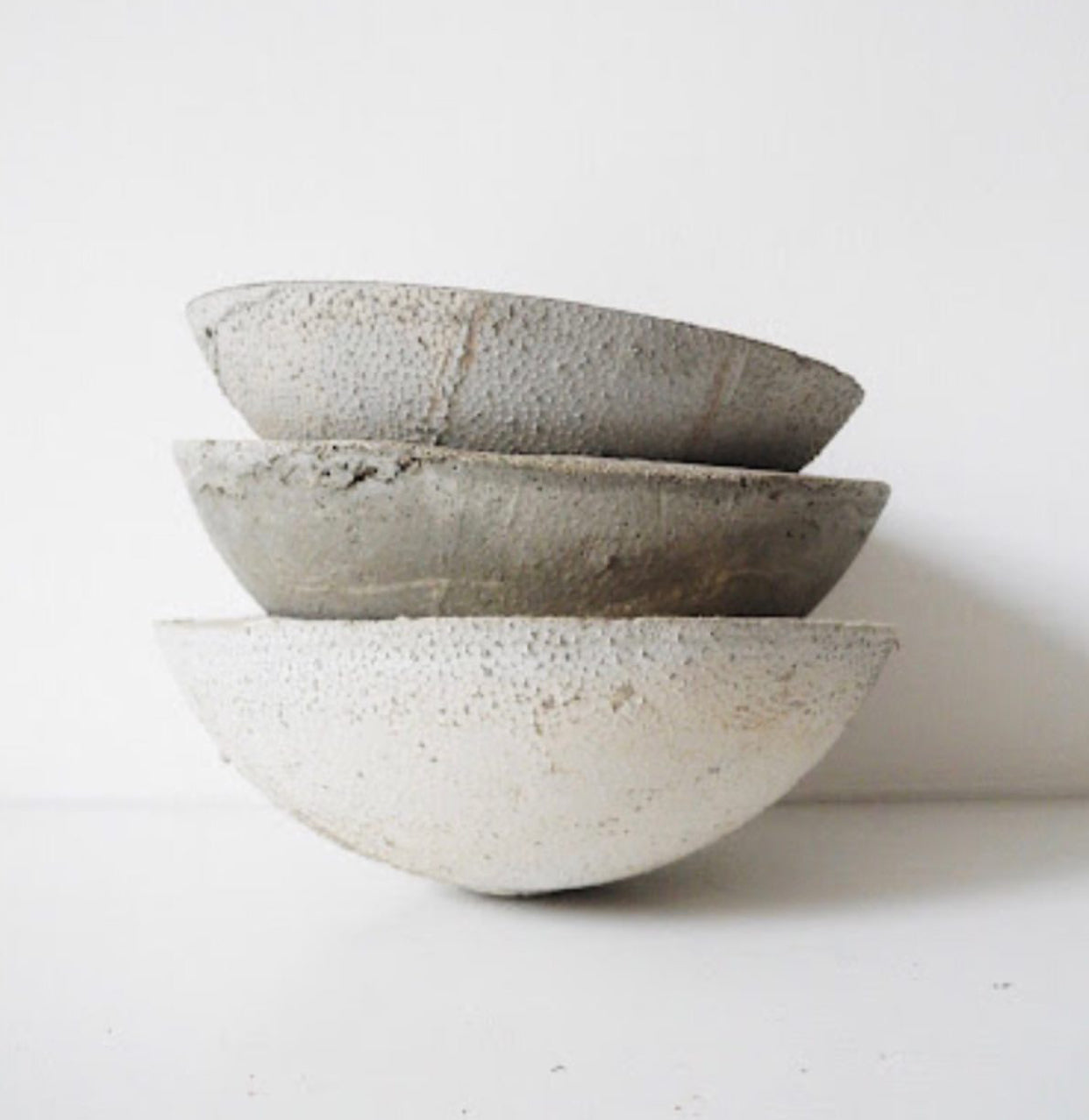 Handmade Concrete Decor Bowls image 1