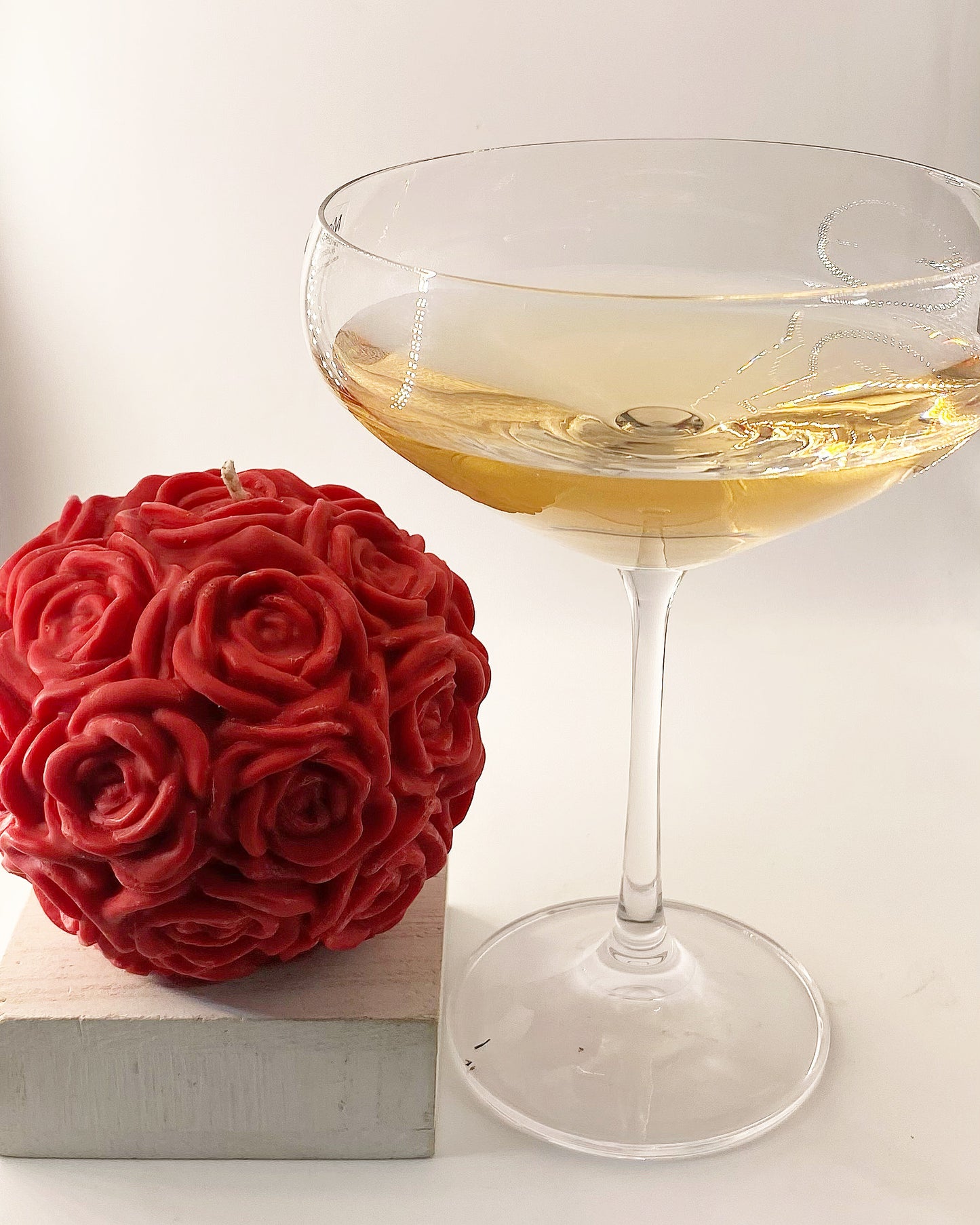 Rose Ball Candle image 2