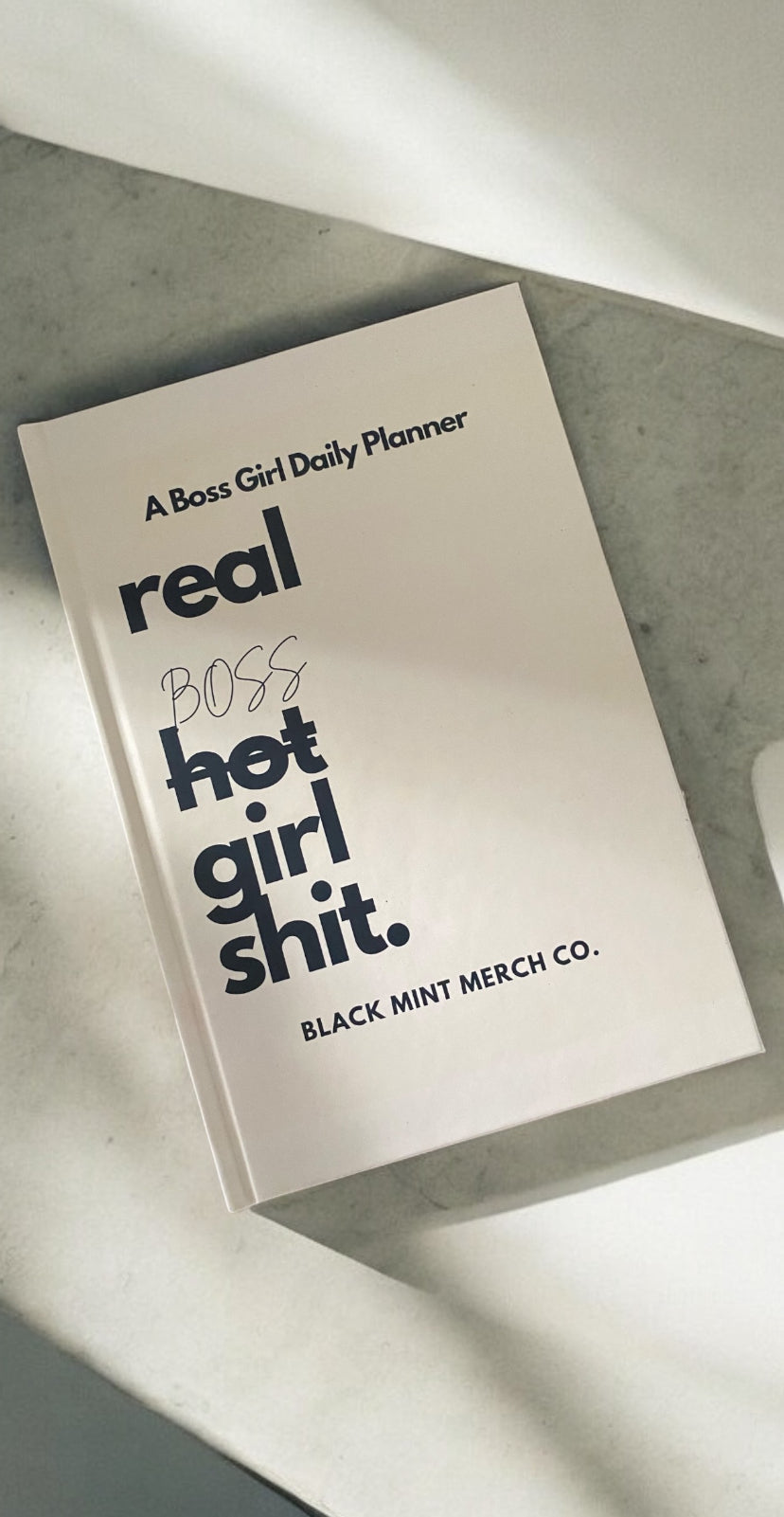 Black Mint Merch Co Planner