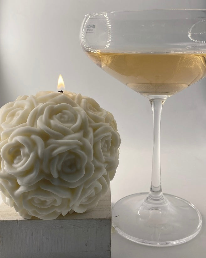 Rose Ball Candle image 1