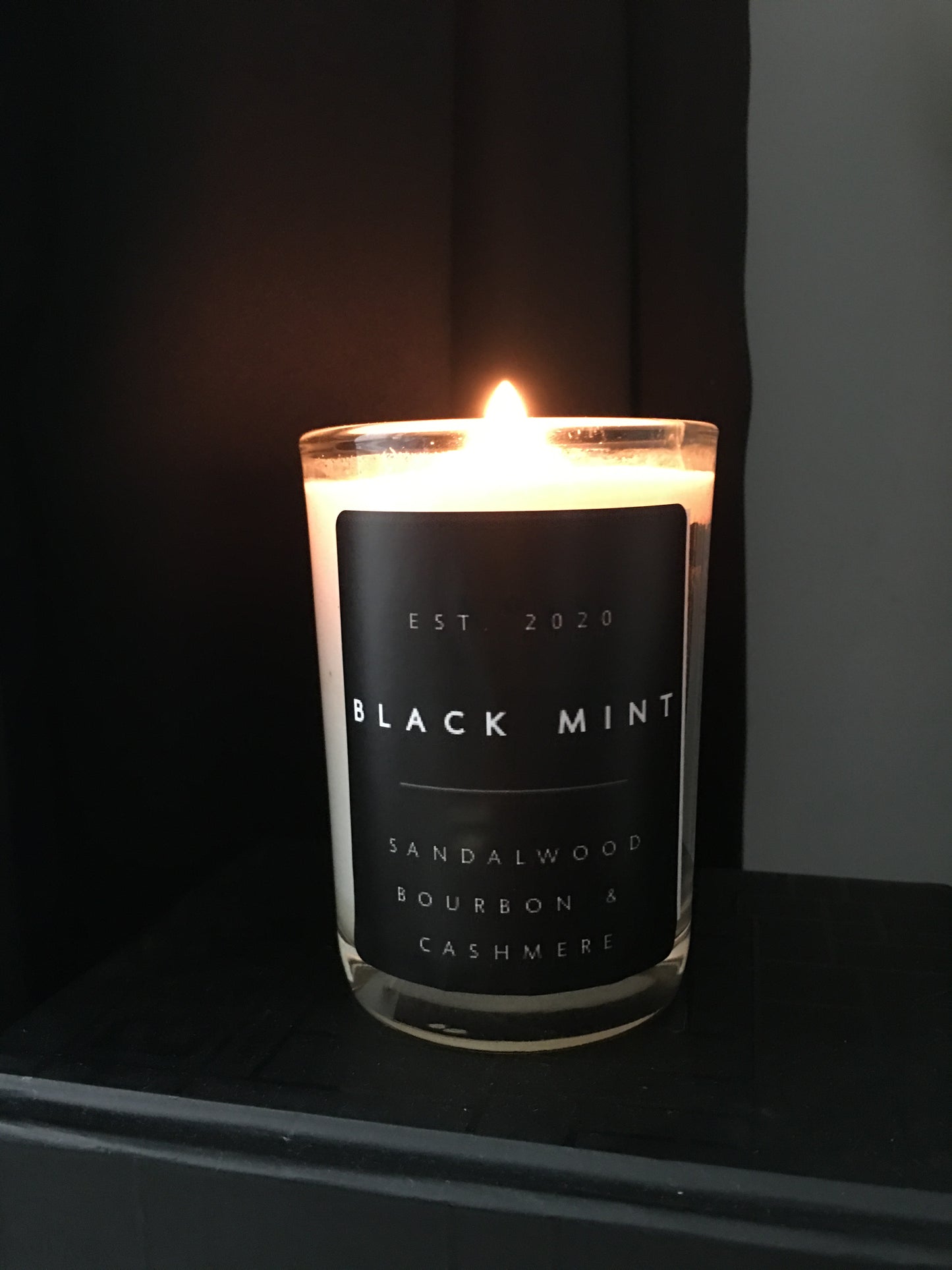 Black Mint Signature 8.5 oz Glass Collection image 1