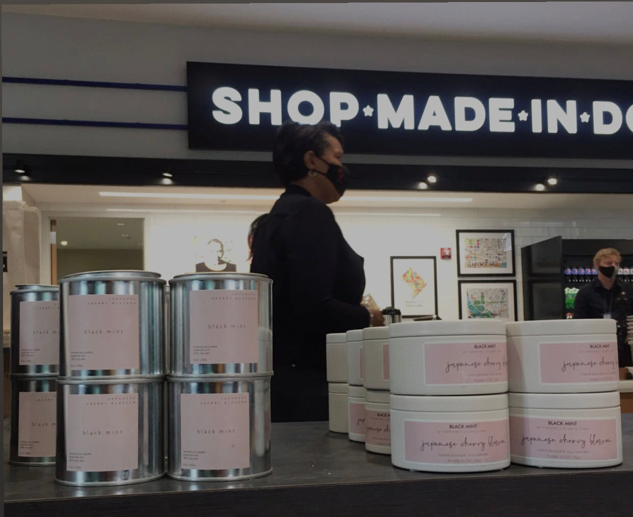 Japanese Cherry Blossom Tins