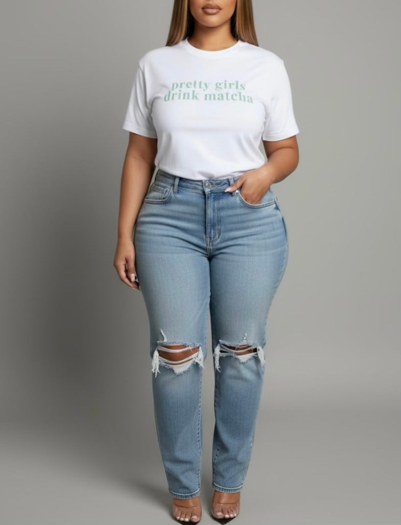 Pretty Girls Drink Matcha T shirts