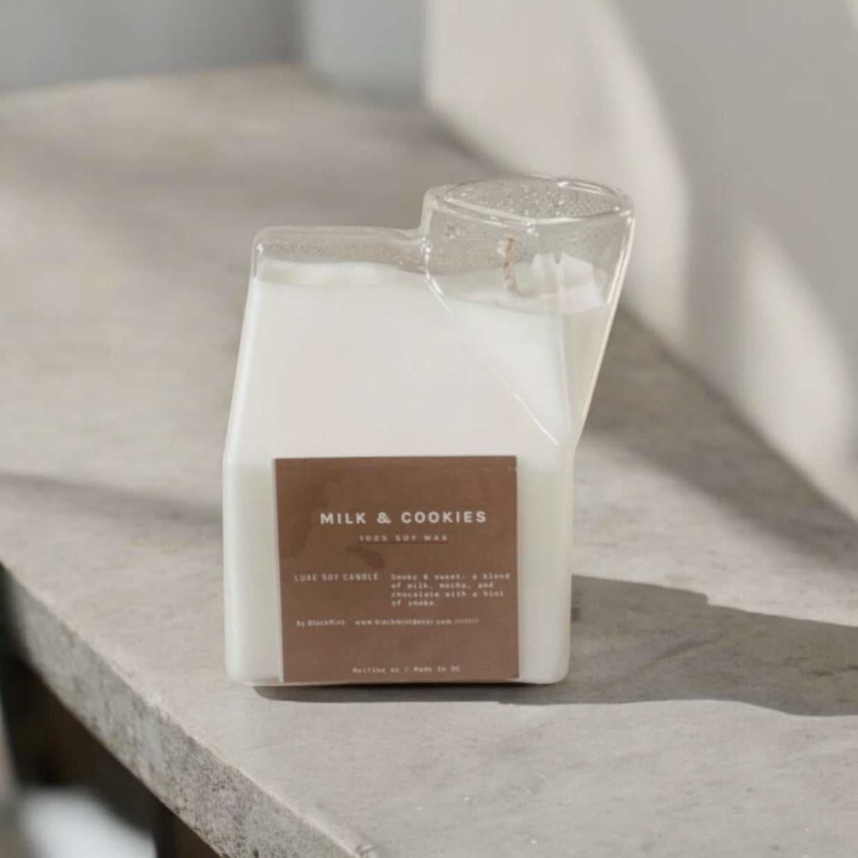 Milk Carton Candle 12 oz