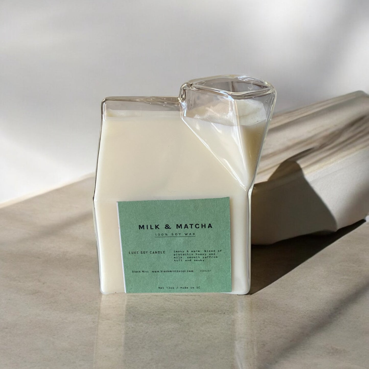 Milk Carton Candle 12 oz