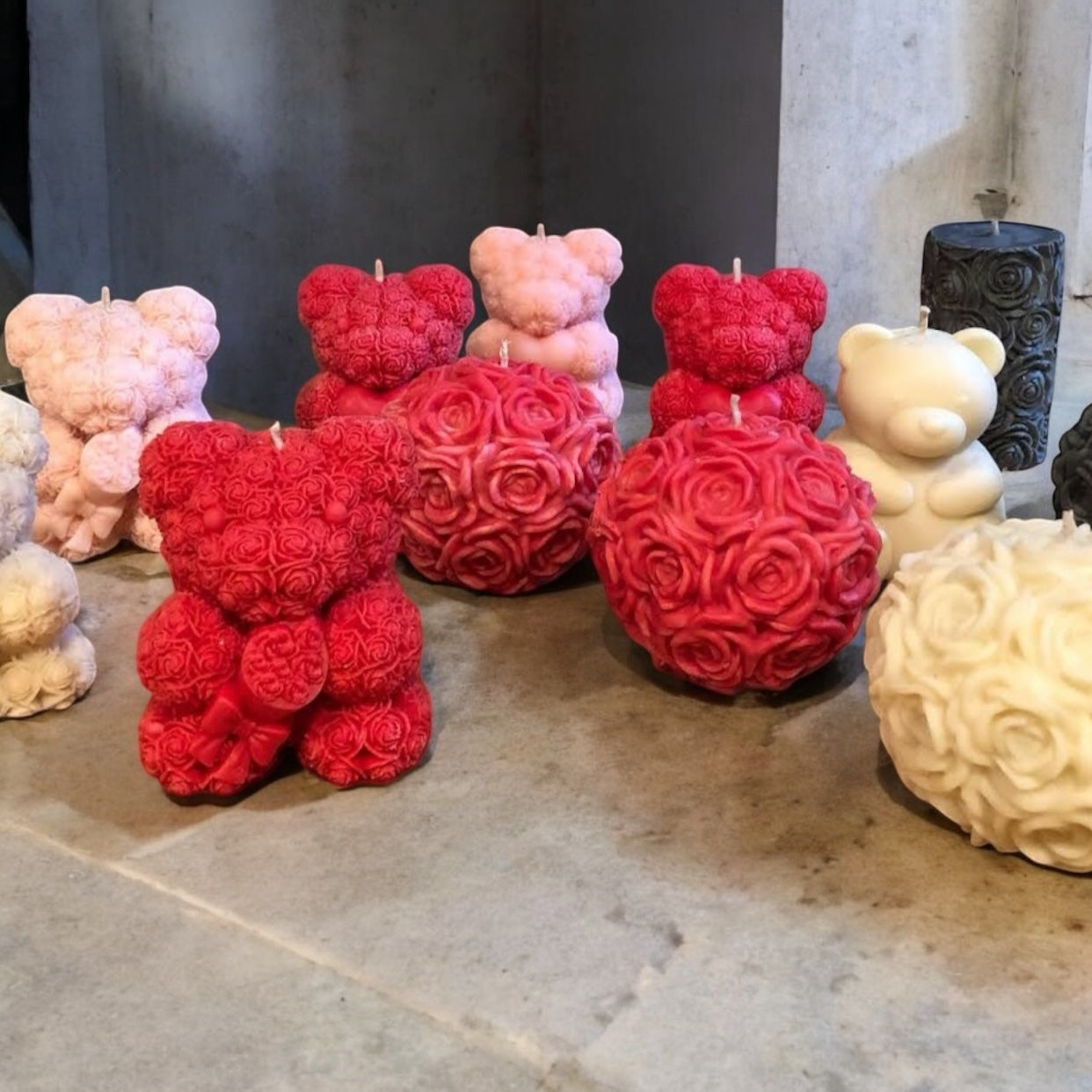 Teddy Bear Candle